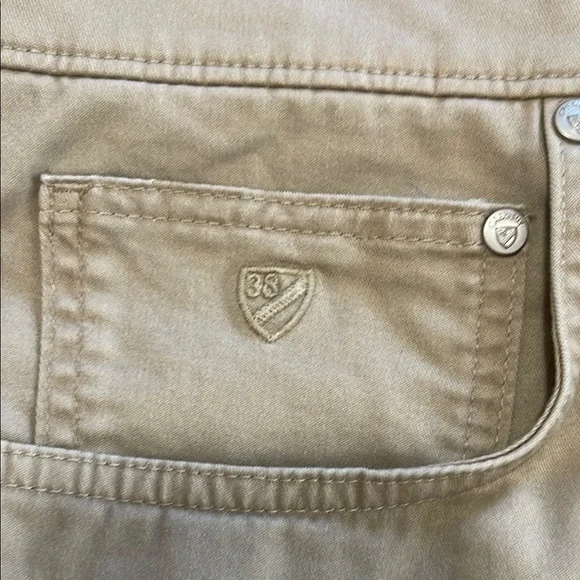 Daniel Cremieux Men’s Khaki Tan Chinos Pants Straight Leg Size 38x32 - Picture 3 of 13